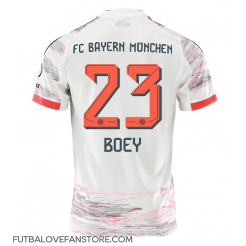 Bayern Munich Sacha Boey #23 Vonkajší futbalový dres 2025-26 Krátky Rukáv Bayern Munich Sacha Boey #23 Vonkajší futbalový dres 2025-26 Krátky Rukáv